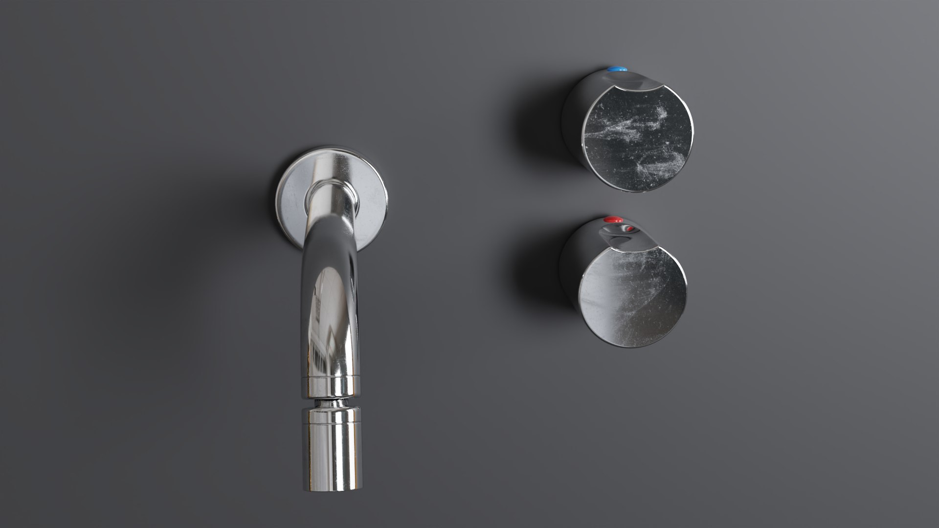 Free 3D Model Roca Element Wall-Mounted 3-Hole Bidet Mixer - TurboSquid ...