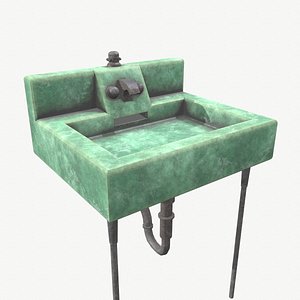sink blender pbr 3D