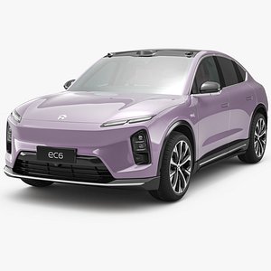2025 Nio EC6 with Interior 3D