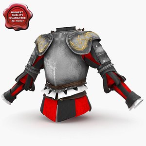 swiss guardsmen armour 3ds