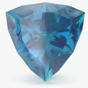 Shield Cut Aquamarine