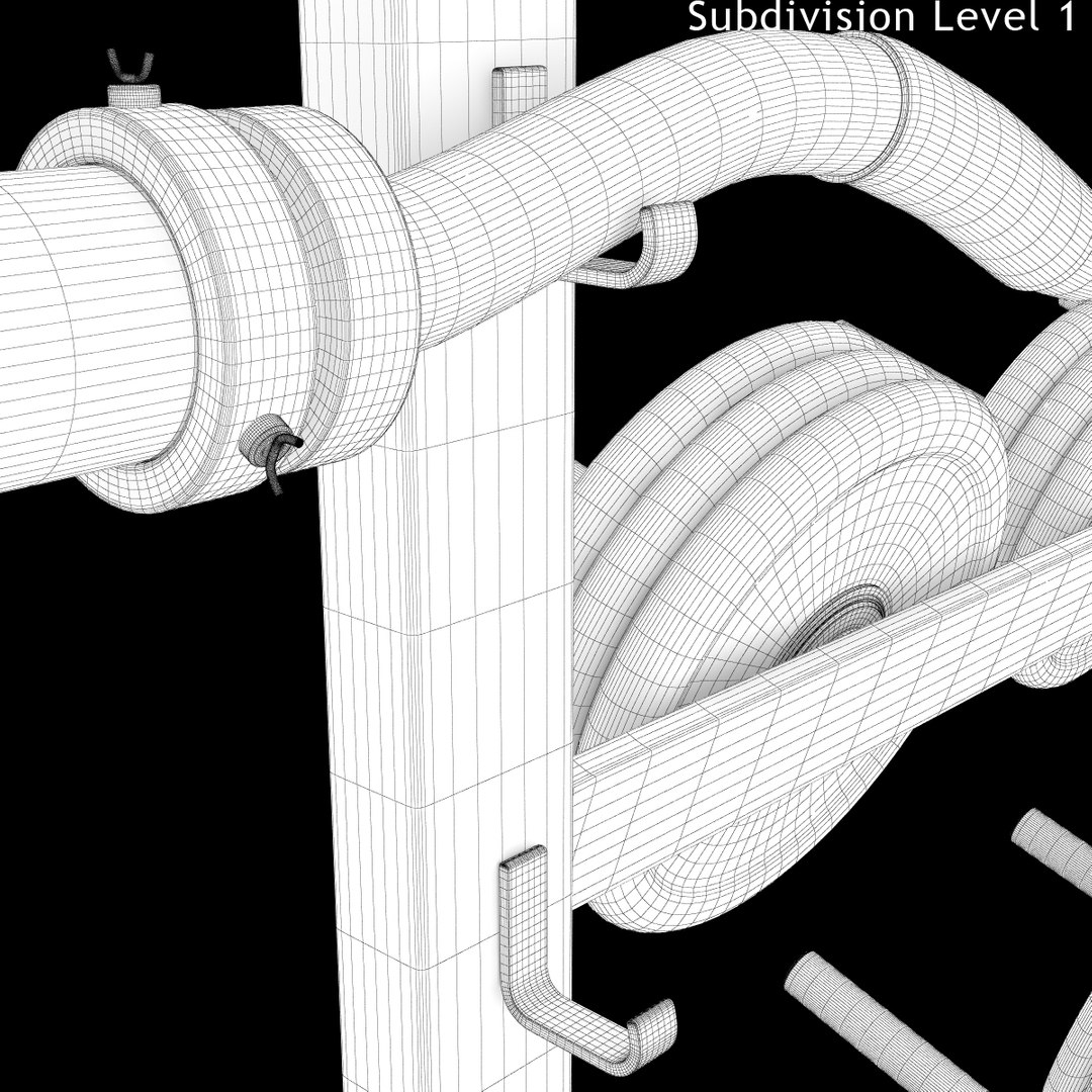 3d Model Dumbbell Rack