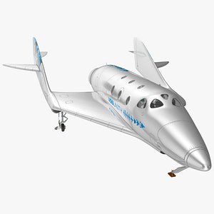 VSS Imagine Virgin Galactic SpaceShip III model
