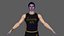 Jogador de basquete Black Player 05