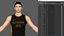 Jogador de basquete Black Player 05