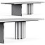 LuxLucia Casa OASIS RECT W280DT1 W280DT3 Dining Table