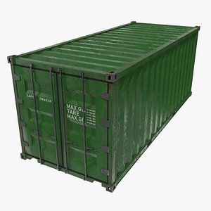 20Ft Container 3D model