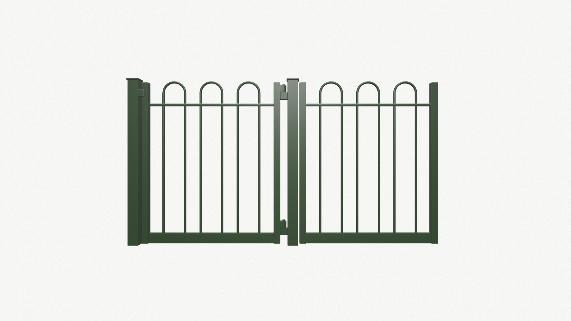 Park Gate Model TurboSquid 1806768