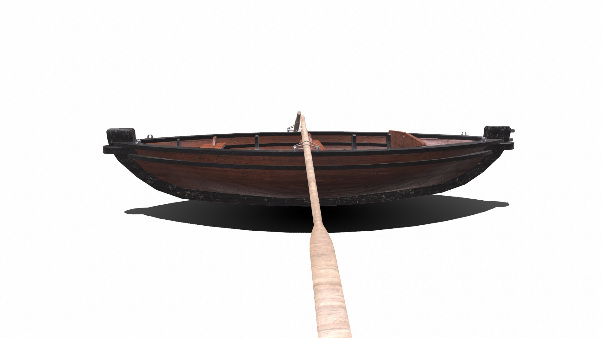 3D Model Rowing Boat - TurboSquid 1615219