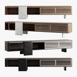 Aurelia TV Unit by Capital Collection 3D model