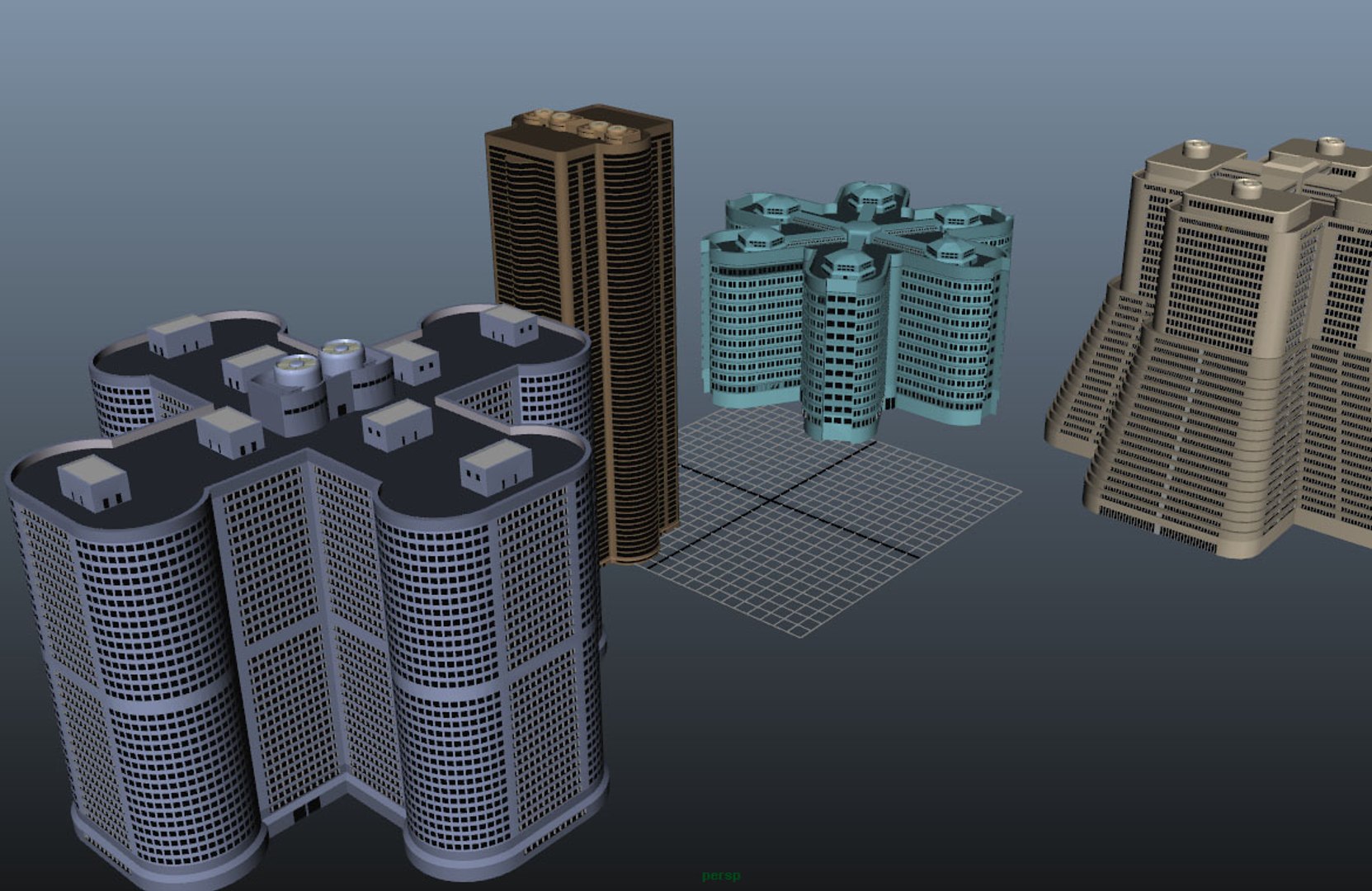 3d Buildings