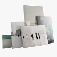 Painting on canvas
