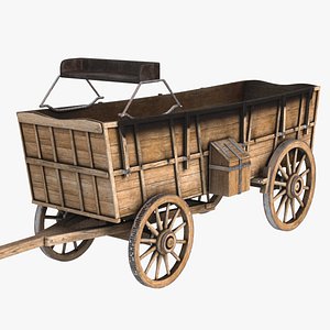 Open Wagon 3D model