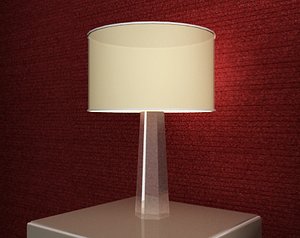 3d night table lamp