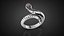 Anillo Serpenti Snake 2025 todos los tamaños R46 modelo de impresión 3D
