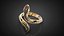 Anillo Serpenti Snake 2025 todos los tamaños R46 modelo de impresión 3D
