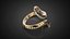 Anillo Serpenti Snake 2025 todos los tamaños R46 modelo de impresión 3D