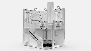 Exhibition stand  4x5 3D