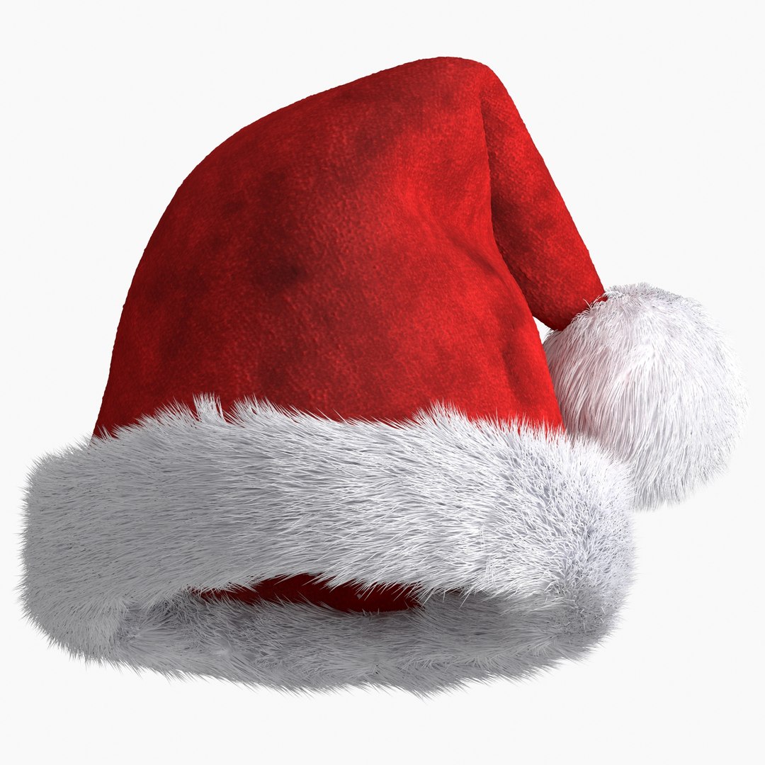 3D Christmas Hat Model - TurboSquid 1350057