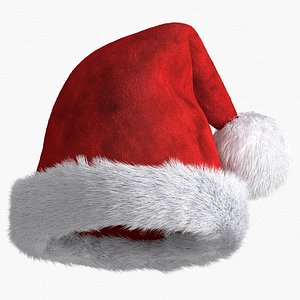 3D christmas hat model
