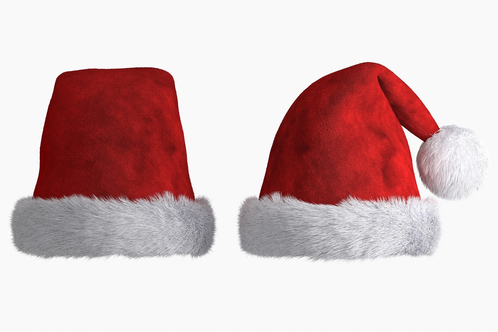 3D Christmas Hat Model - TurboSquid 1350057