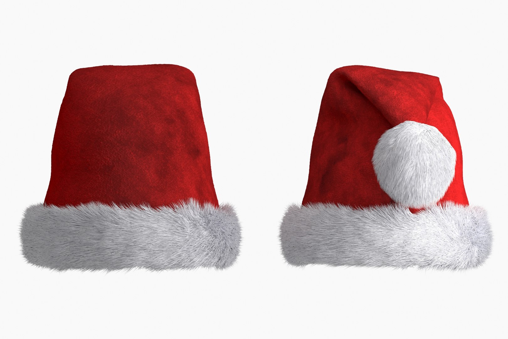 3D Christmas Hat Model - TurboSquid 1350057