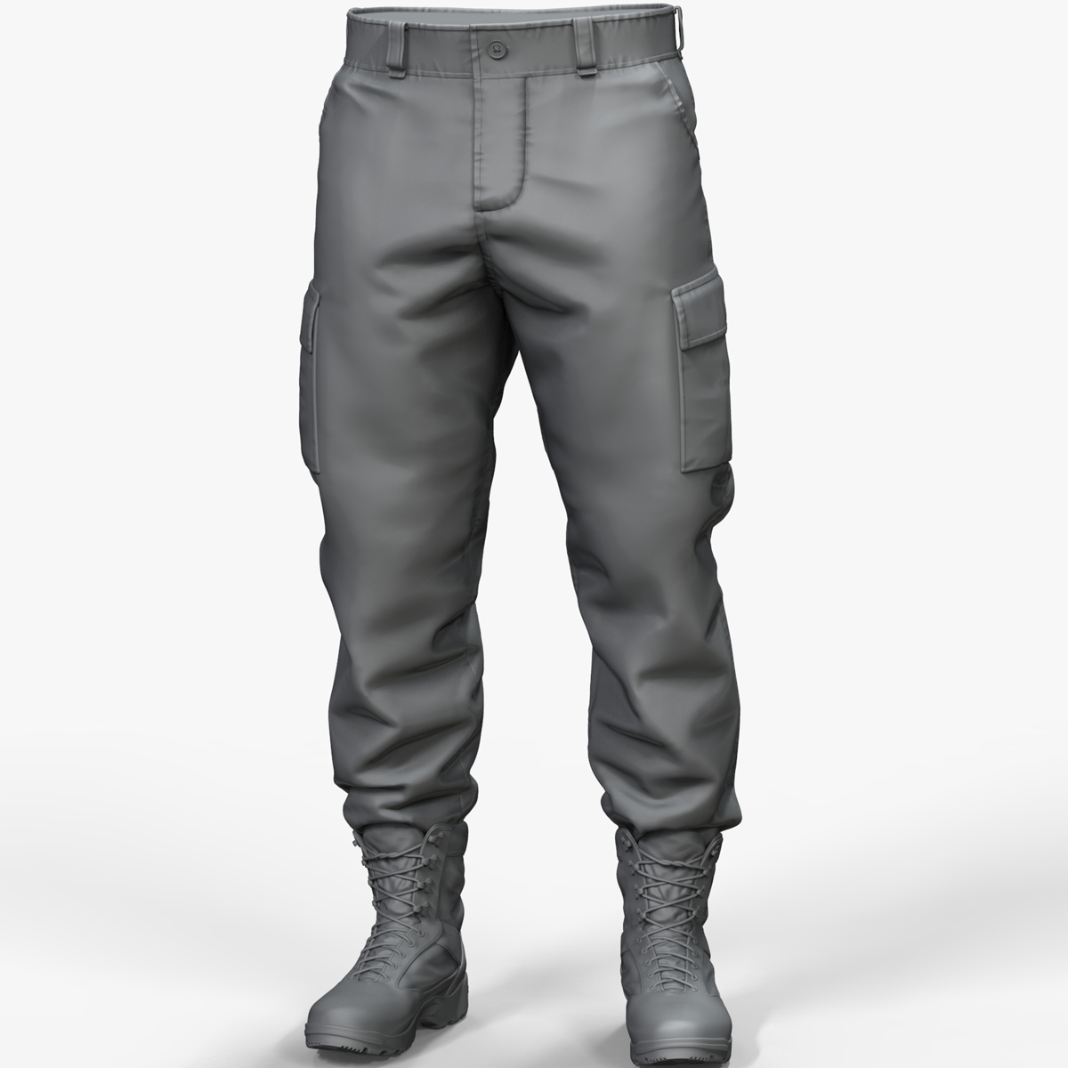 Pants military zbrush 3D model TurboSquid 1679641