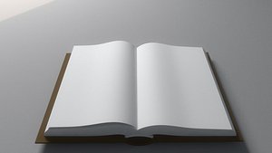 Animated book opening
