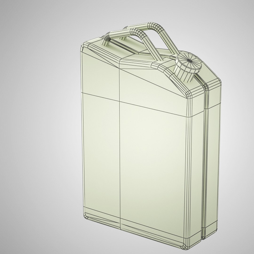 3d Model Jerry Jerrycan