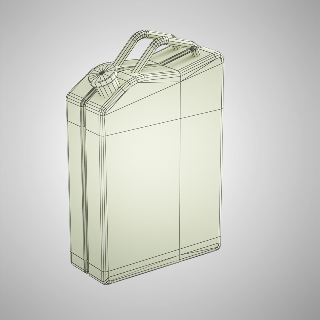 3d Model Jerry Jerrycan