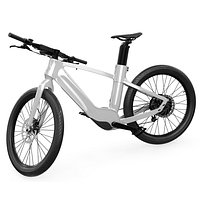 Performance E-Bike Lightweight Commuter Rigged for Maya