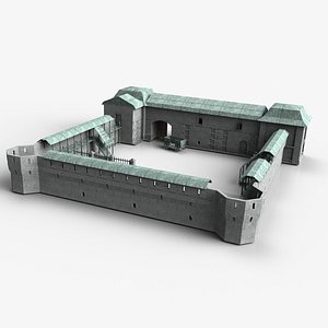 3D modular fort model