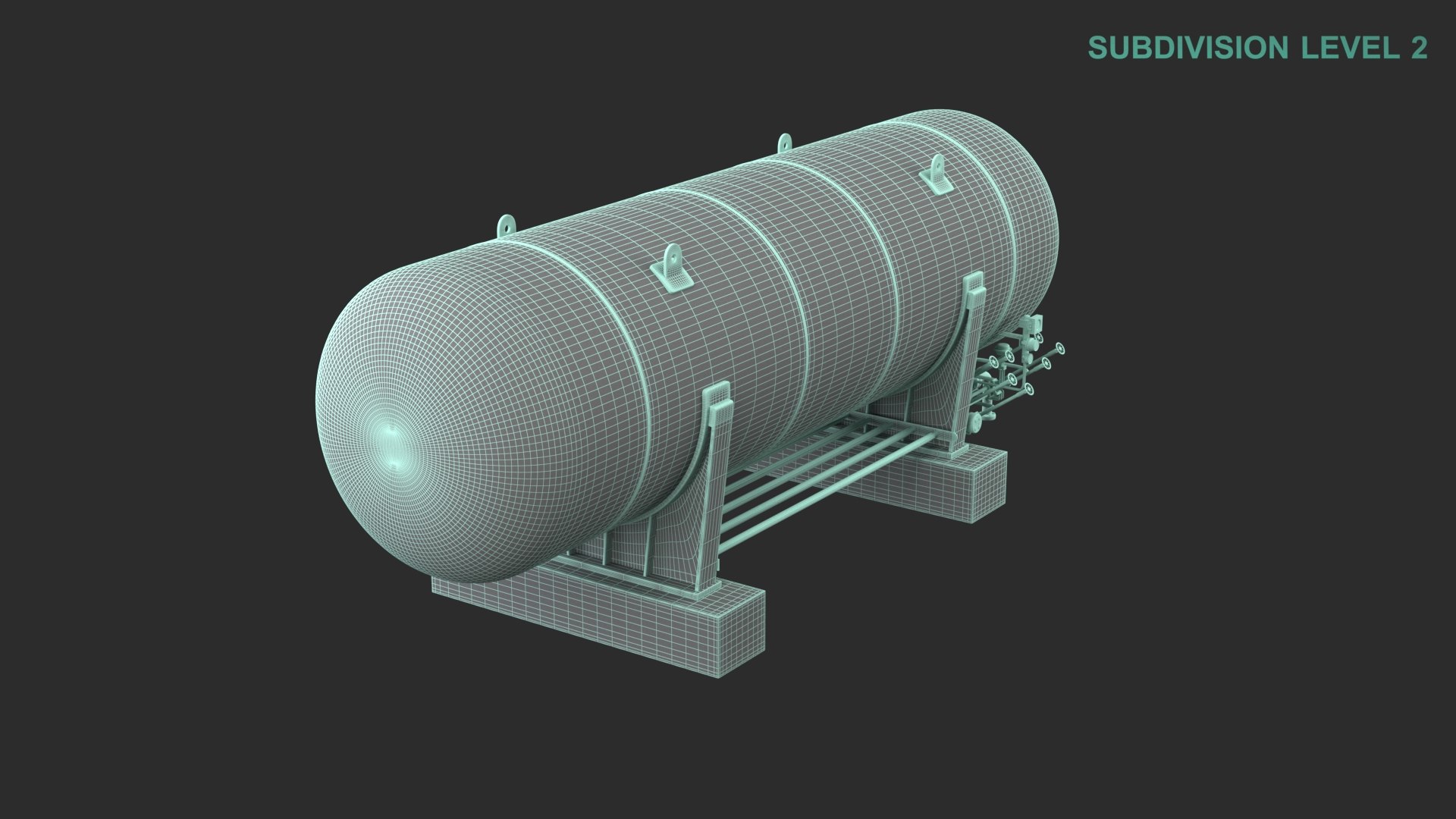 3D LNG Storage Tank - TurboSquid 2120901