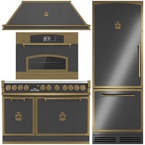 OFFICINE GULLO kitchen appliance collection 3D