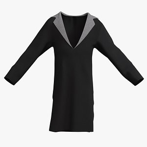 male overcoat 001 3D