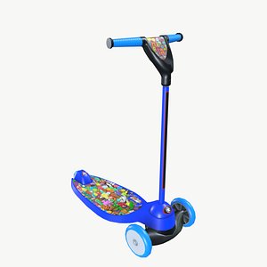 Kick Scooter toy 3D