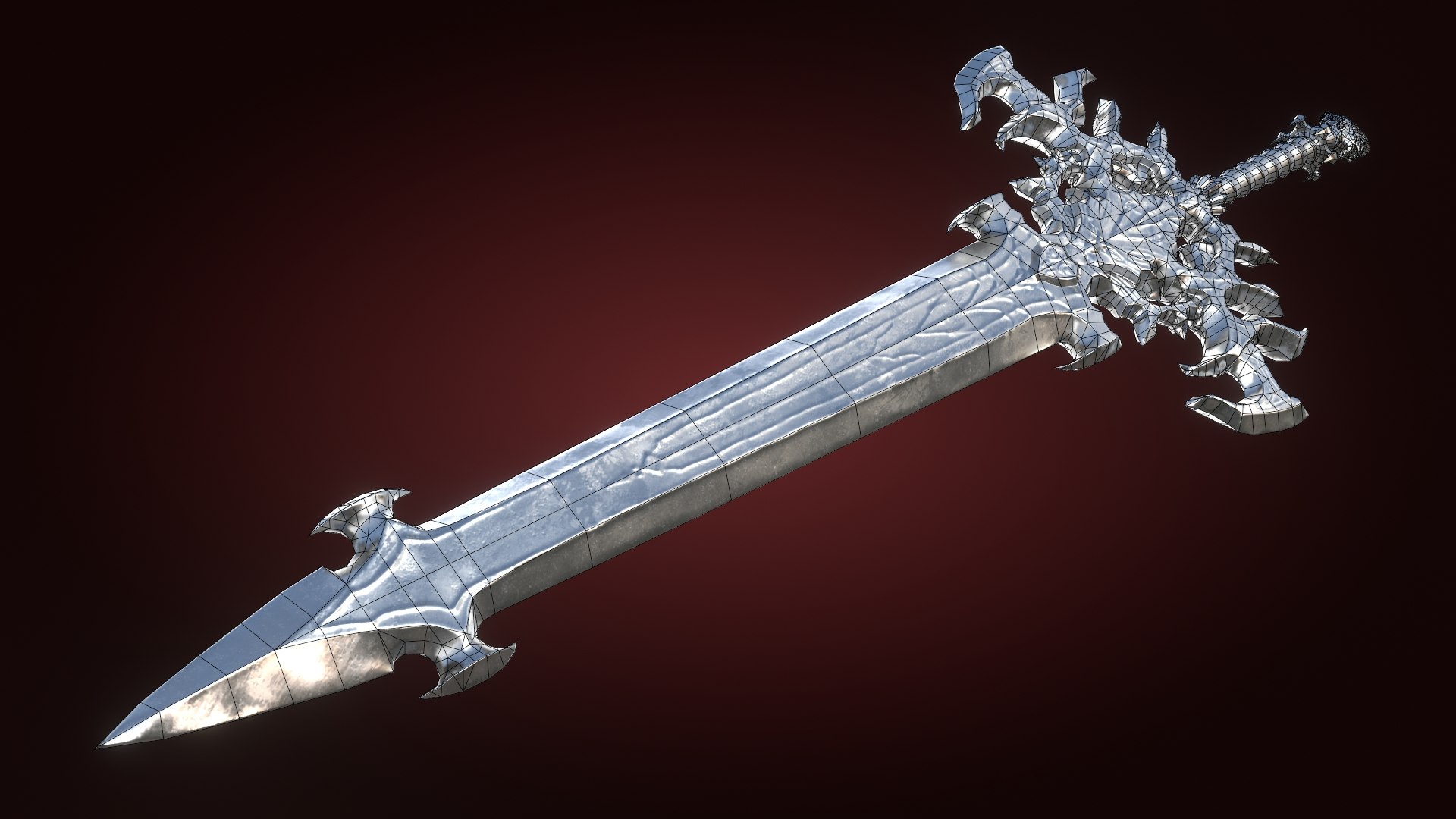 Fantasy Sword Lion Game Ready Unreal Engine Unity Low-poly 3D ...