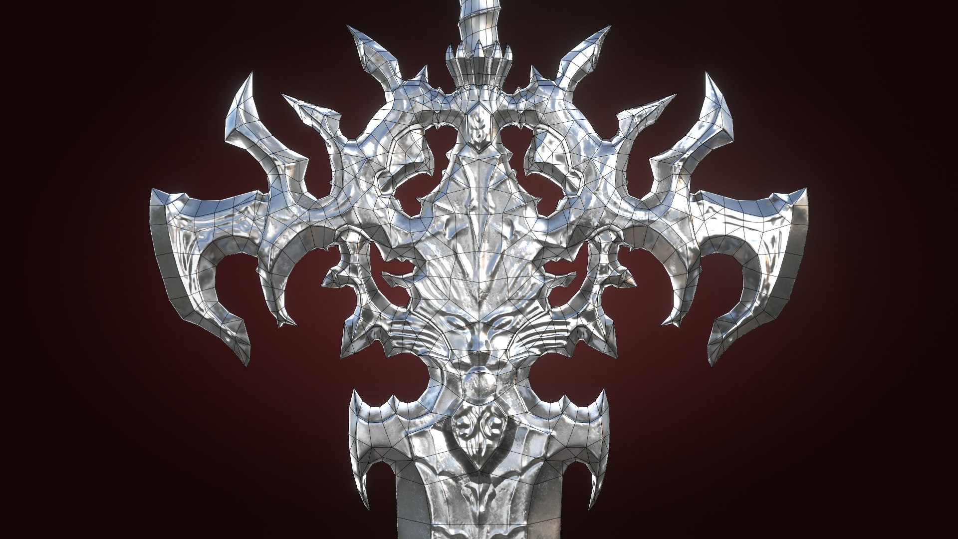 Fantasy Sword Lion Game Ready Unreal Engine Unity Low-poly 3D ...