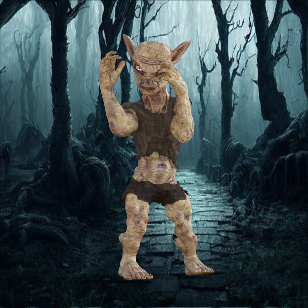 Scary MonsterRigged 3D - TurboSquid 2205775