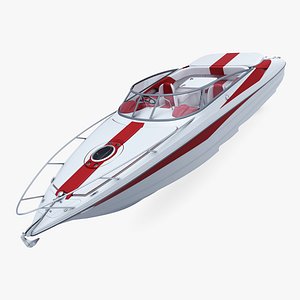 3D generic speed sea boat