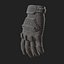 gloves leather protection 3D model