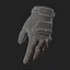 gloves leather protection 3D model
