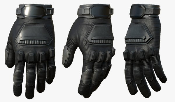 Gloves Leather Protection 3d Model - Turbosquid 1483617