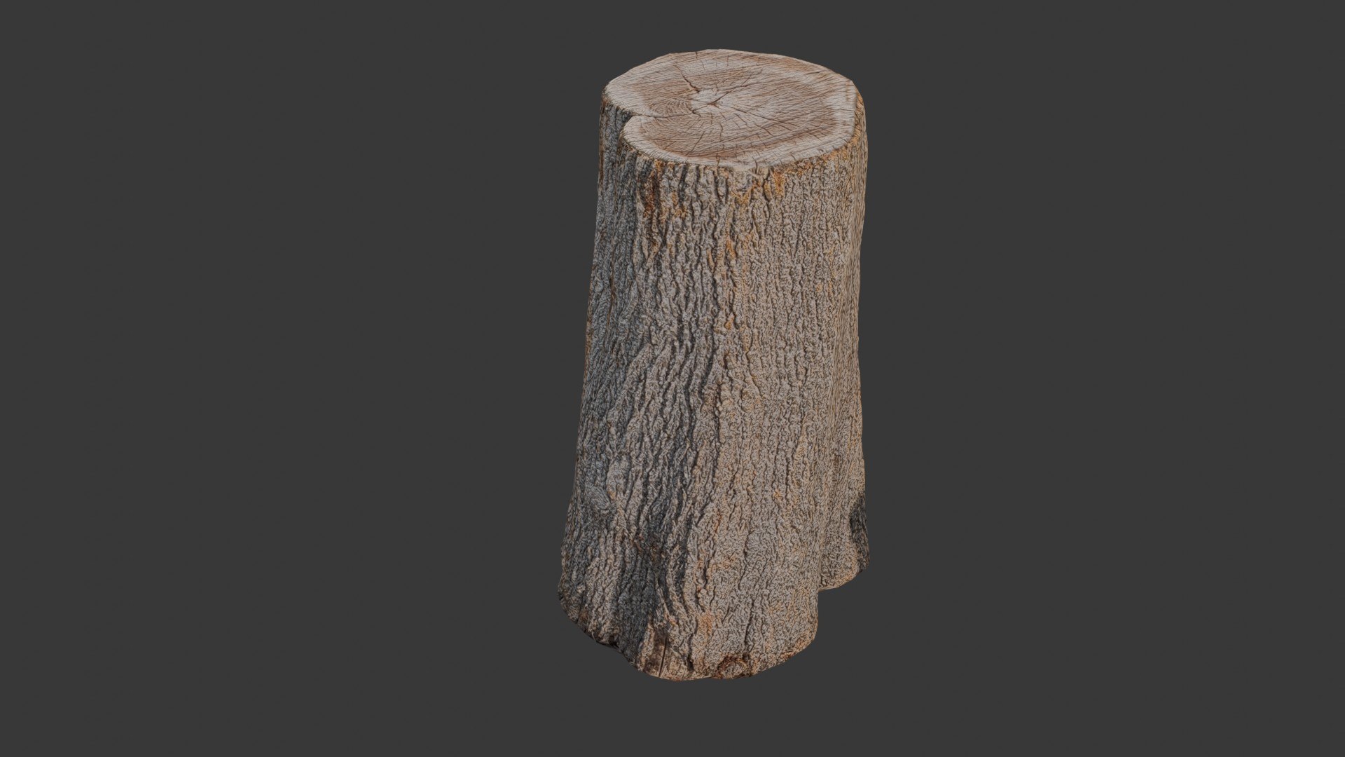3D Realistic Tree Stump - TurboSquid 2408342