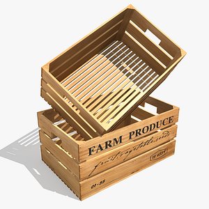 Wooden Farm Crate