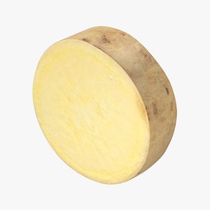 3D Sweet Potato Slice 01