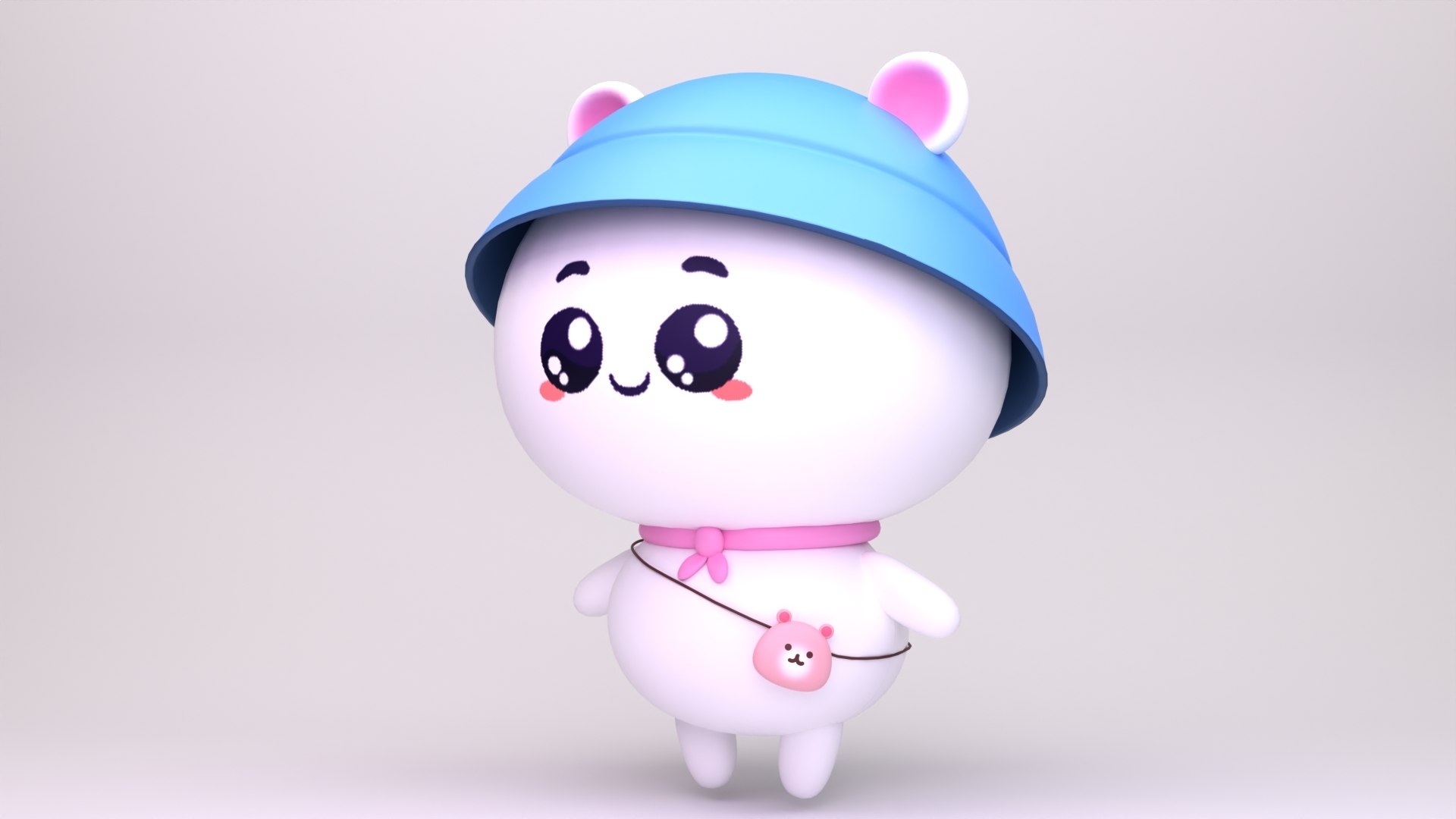 3D Cute Character with Blue Hat and Pink bag 3D MODEL https://p.turbosquid.com/ts-thumb/5m/Y1tRMk/PZ/render3/jpg/1757929077/1920x1080/fit_q87/462166dd5e5c36212a34dcdfcaba7d9d9bc21ec7/render3.jpg