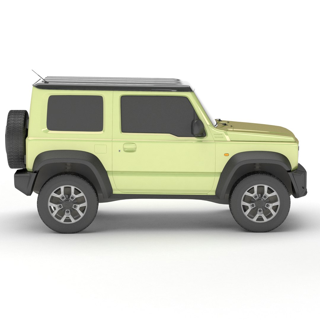 Suzuki Jimny 2019 3D Model - TurboSquid 1359787