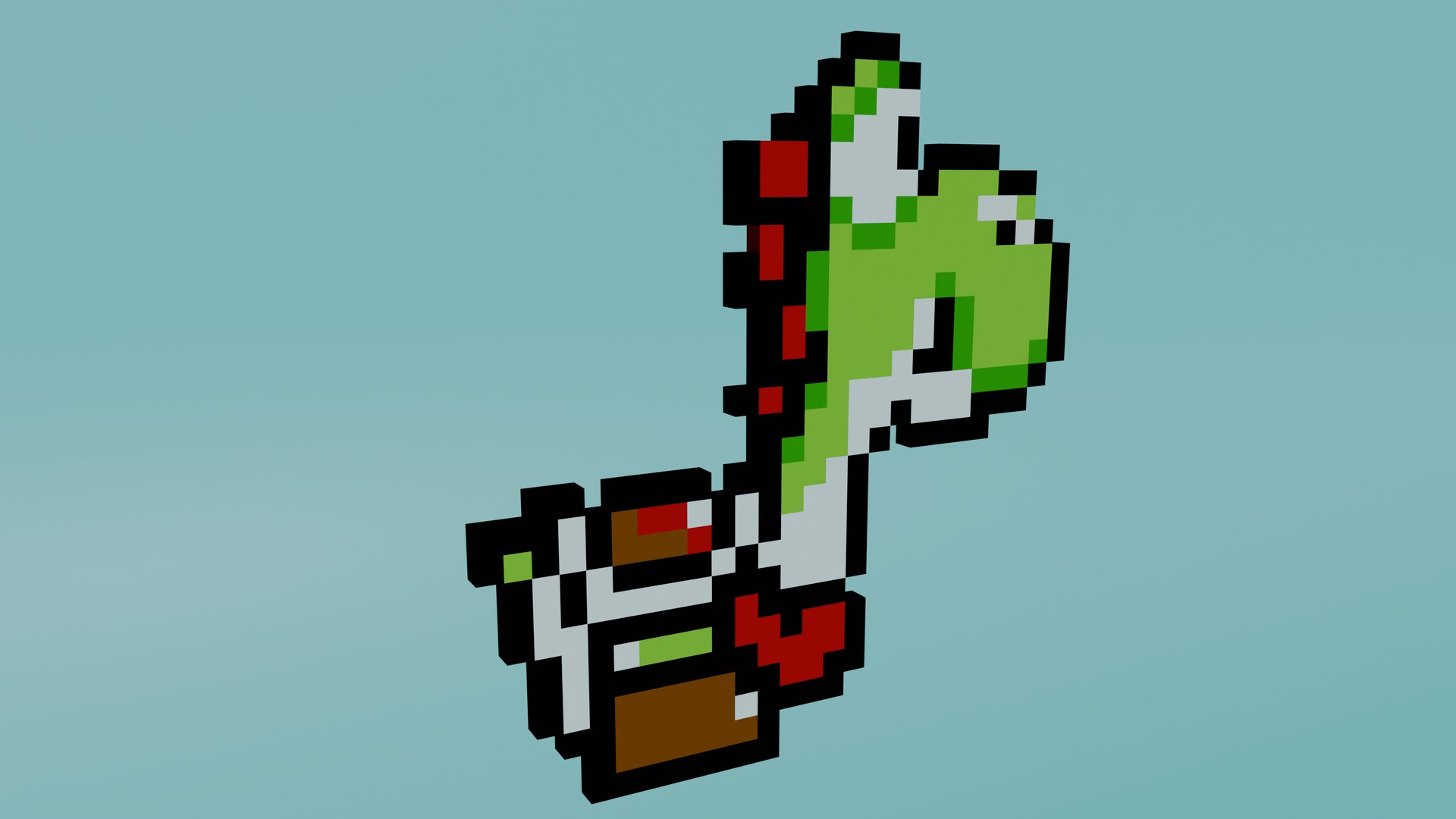 3D Nintendo Collection 8-Bit Super Mario Bros - TurboSquid 2040934