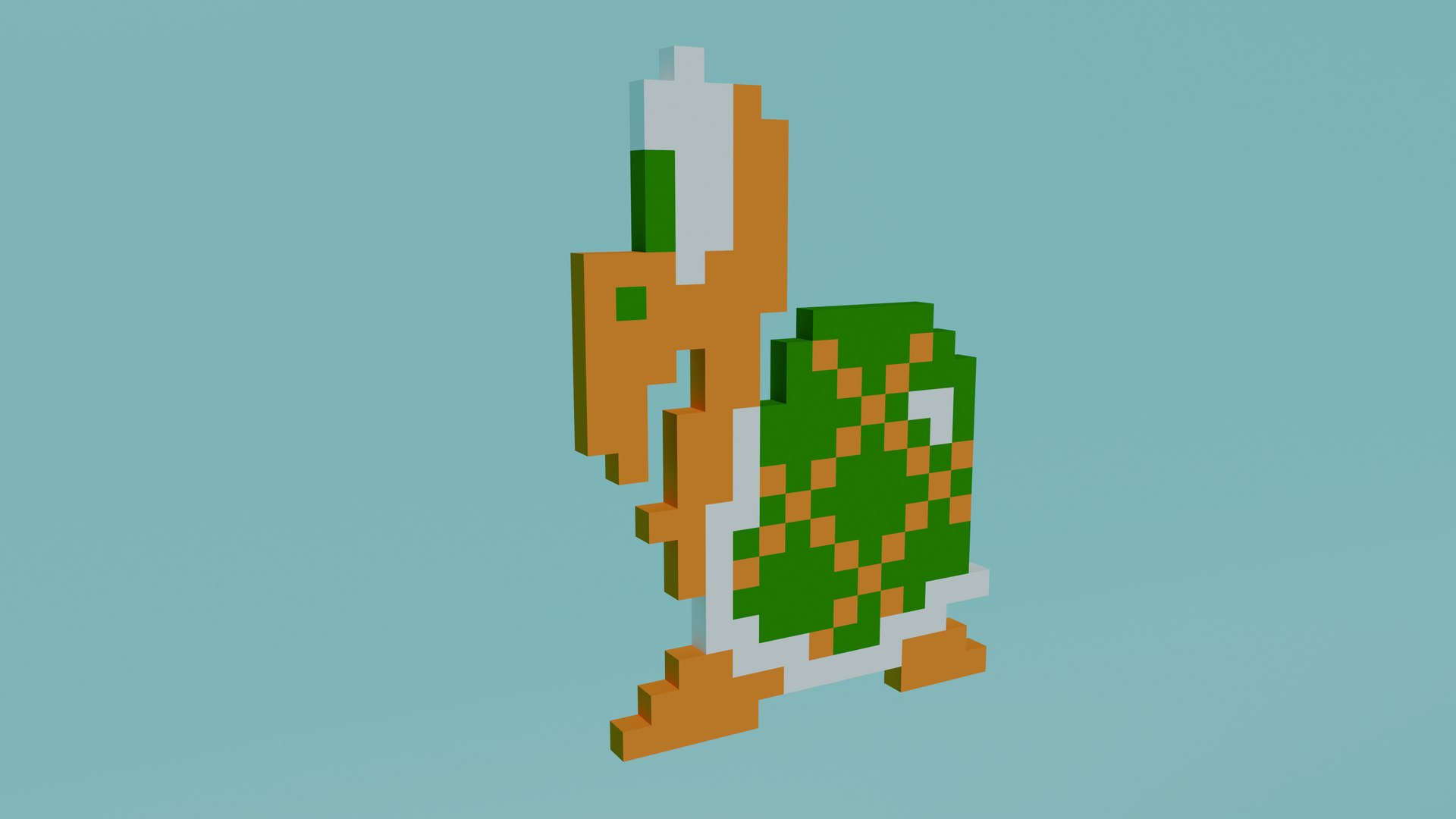 3D Nintendo Collection 8-Bit Super Mario Bros - TurboSquid 2040934